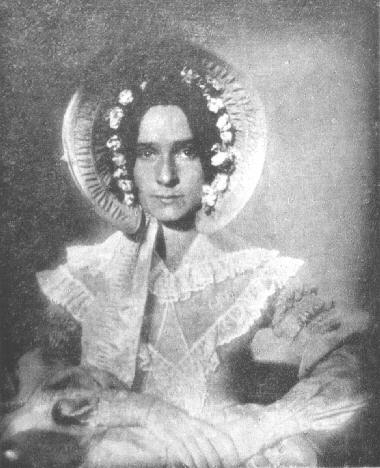 Artotype print made in 1893 from the original 1840 daguerreotype portrait of Dorothy Draper