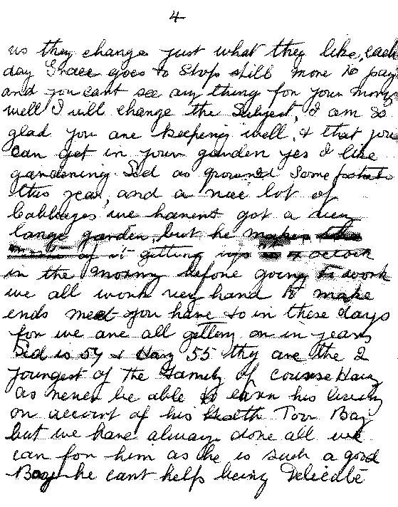 Carrie Wood's letter July 1958 pg4