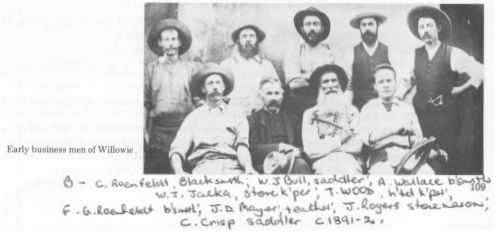 business men of Willie, around 1891