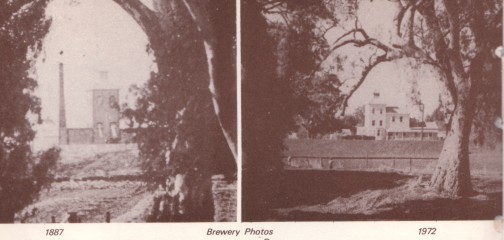 Brewery at Laura, South Australia: photographs 1887 and 1972