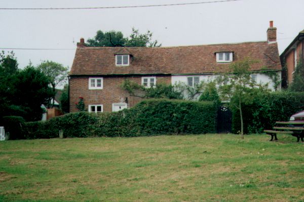 Old Cottages at Warehorne, Kent, England, photographed by R. D. Wood in 1999