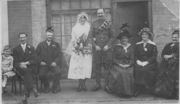 Daisy Wood's marriage to Spencer Frank Barnes, Lydd, Romney Marsh, 7 April 2025